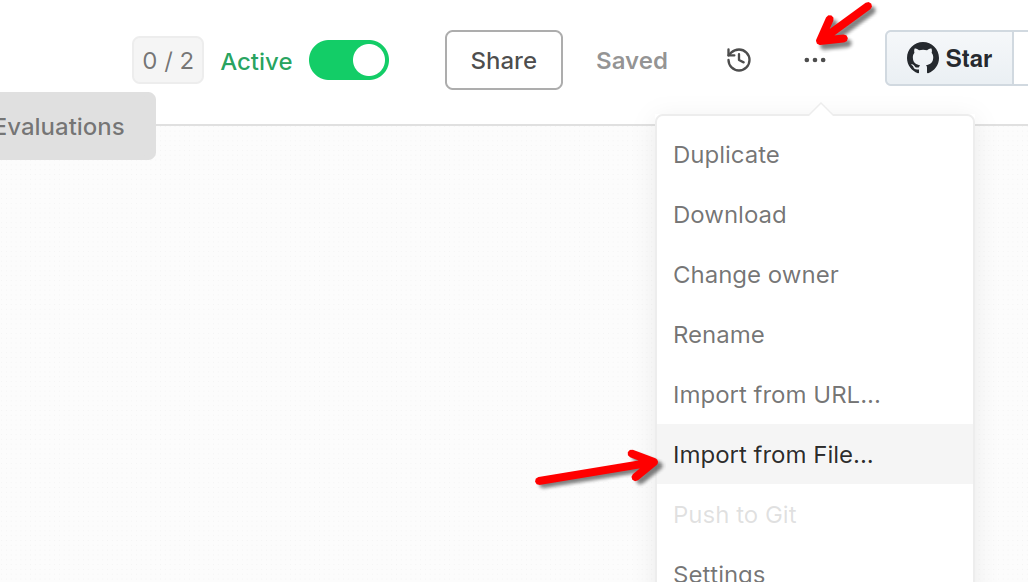 n8n Import Workflow from JSON