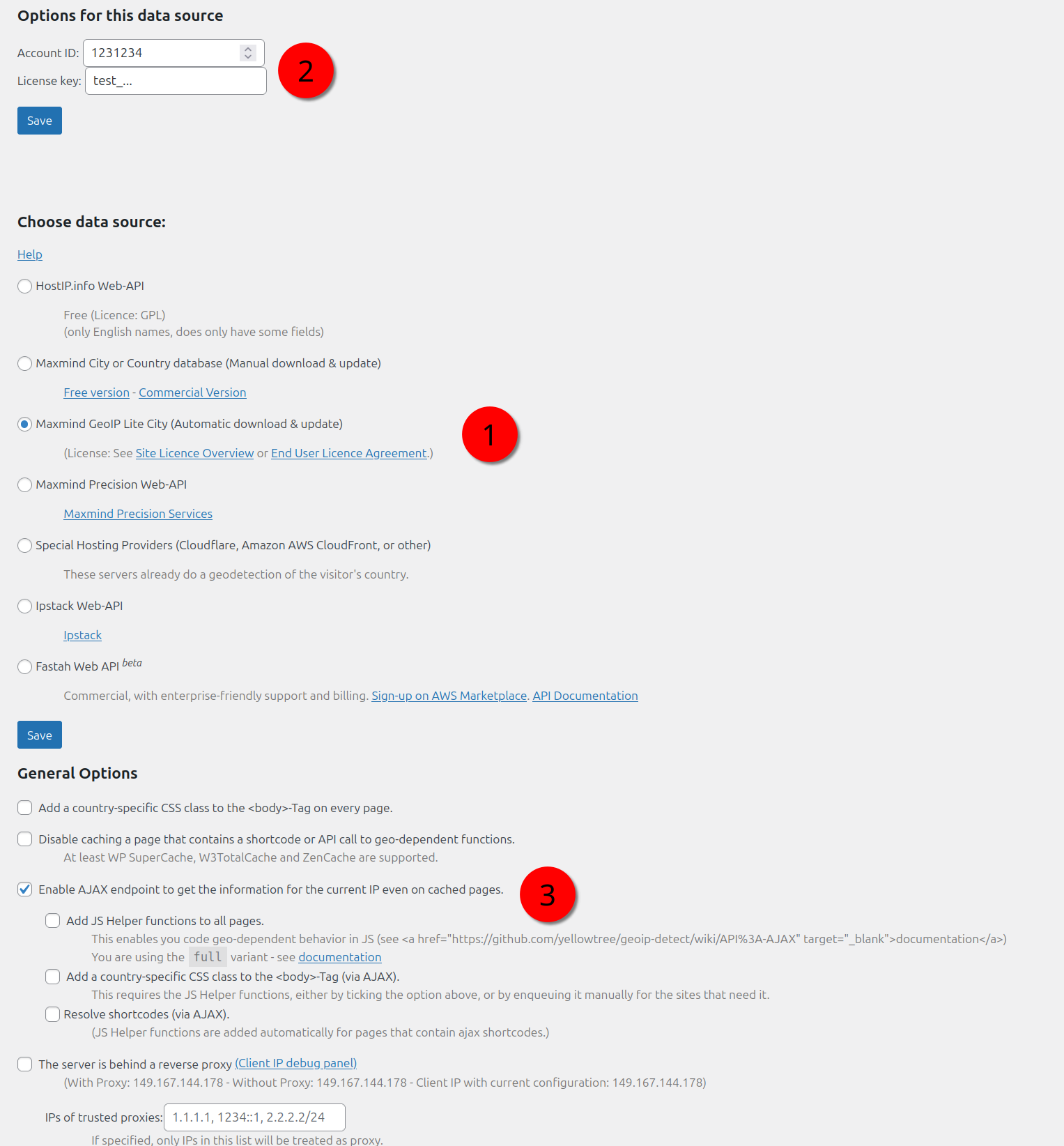 GeoIP Detection MaxMind Configuration